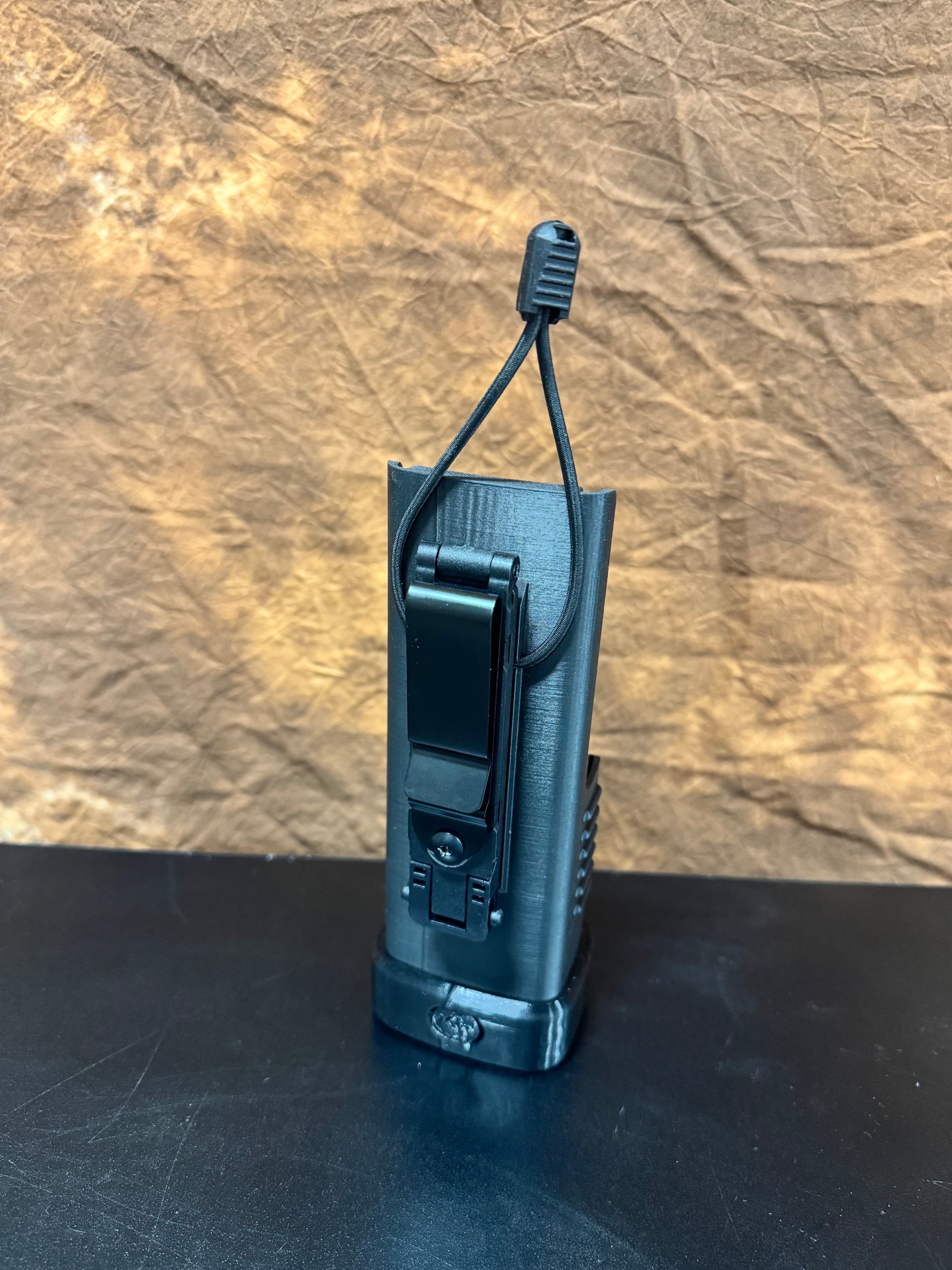 TCS DM32 Radio Holster – Extended Battery