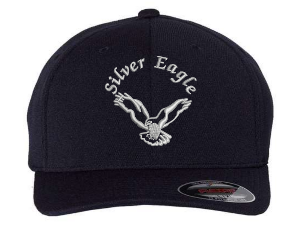 Silver Eagle C10T / M250 Embroidered Flexfit Aviation Hat