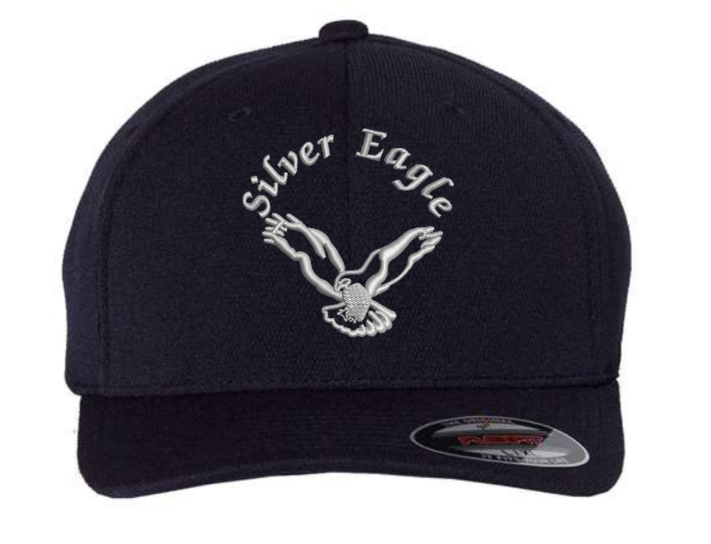 Silver Eagle C10T / M250 Embroidered Flexfit Aviation Hat