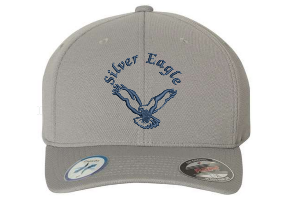 Silver Eagle C10T / M250 Embroidered Flexfit Aviation Hat